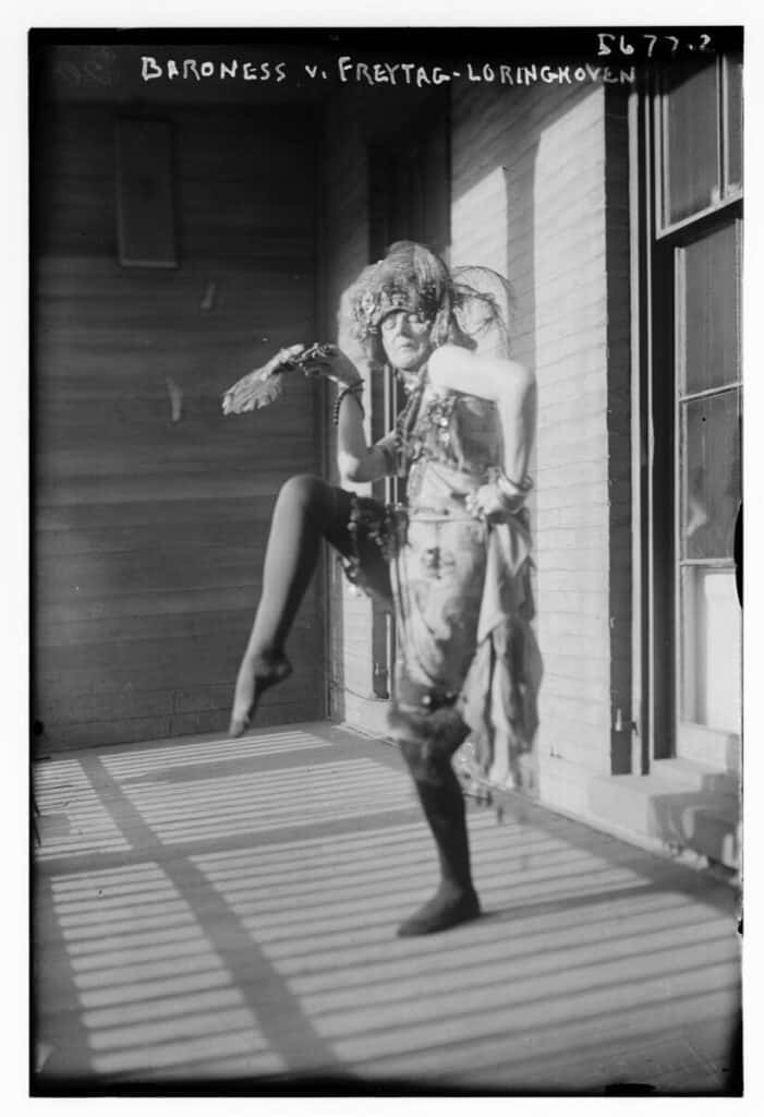 Baroness von Freytag-Loringhoven. Courtesy of the Library of Congress