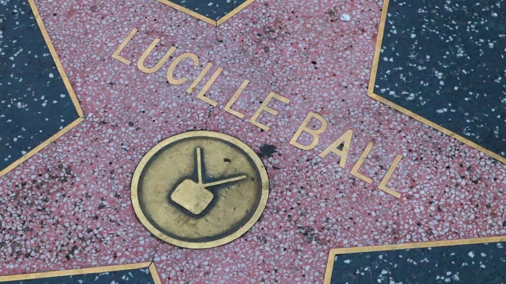 Lucille Ball star. 