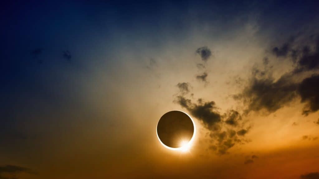 solar eclipse. 