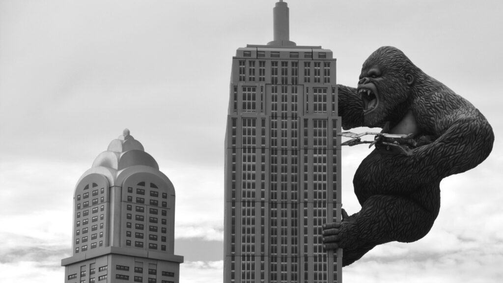 King Kong. Image credit meunierd via Shutterstock.