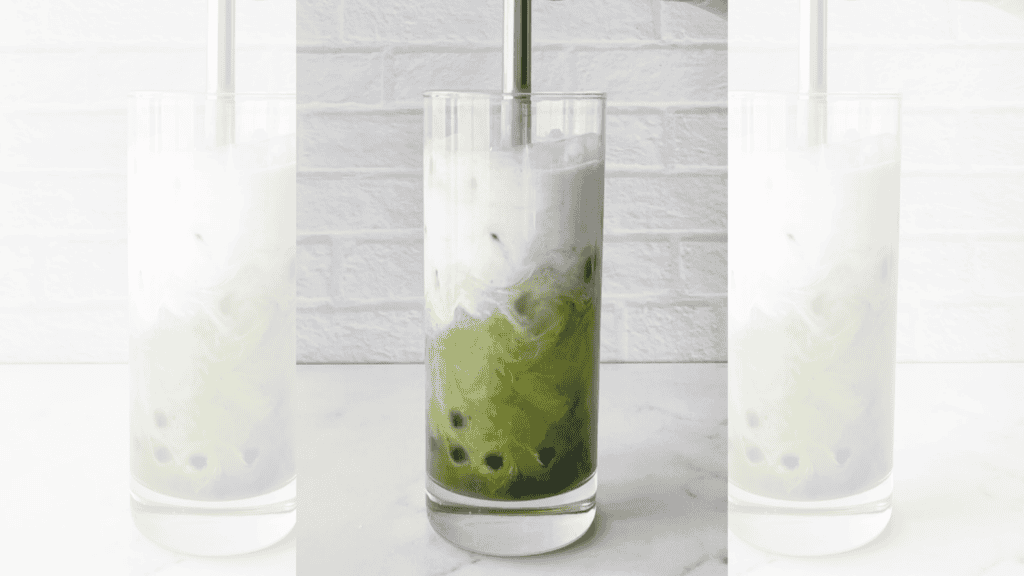 Matcha boba.