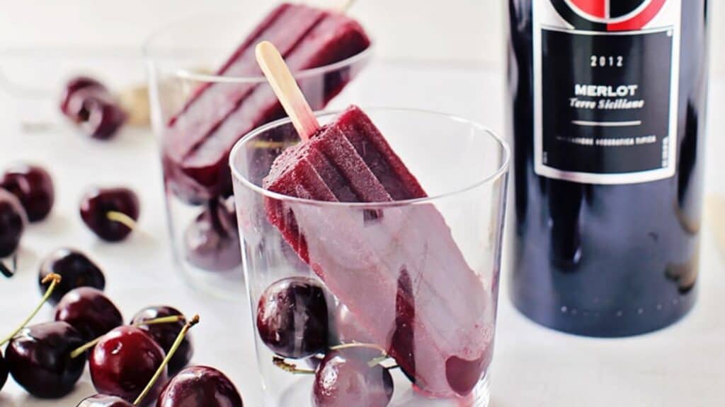 cherry wine pops.