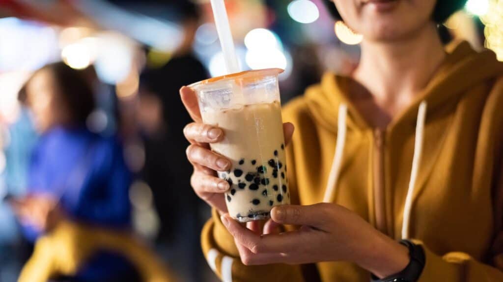 Boba tea.