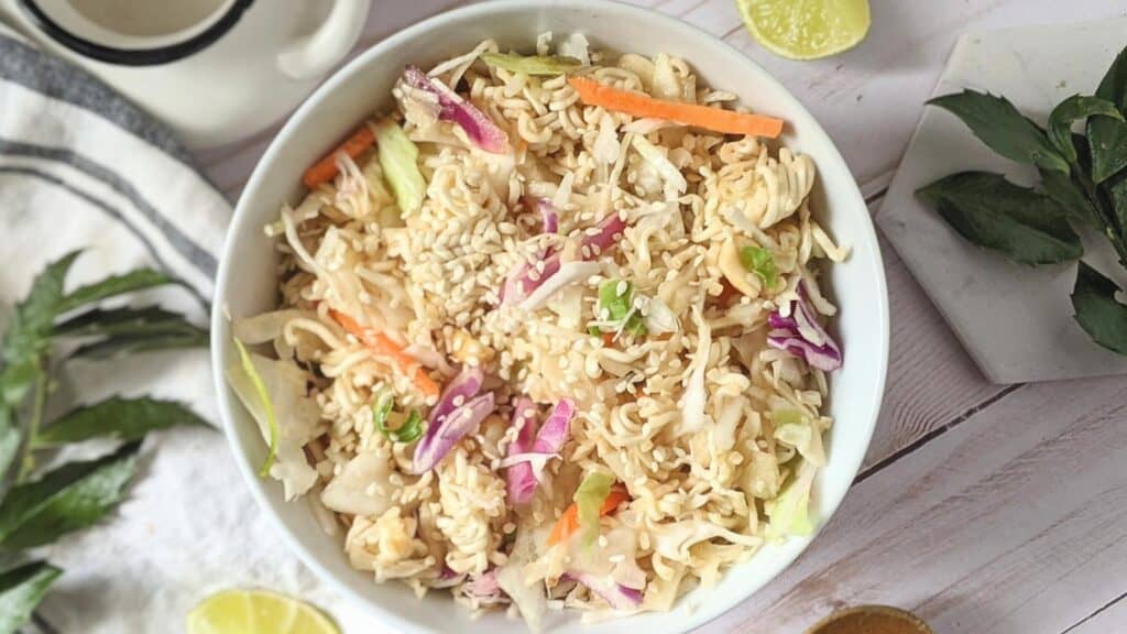 Ramen coleslaw.