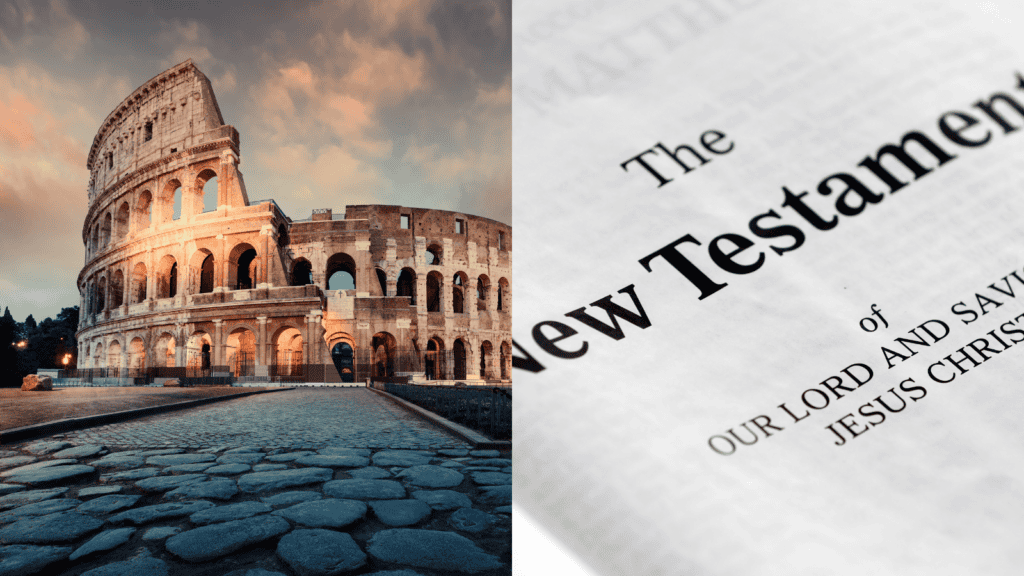 colosseum and New testament.