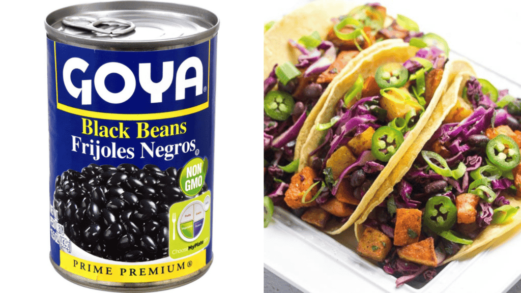 Black bean tacos.