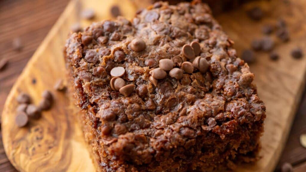 chocolate oatmeal cake.