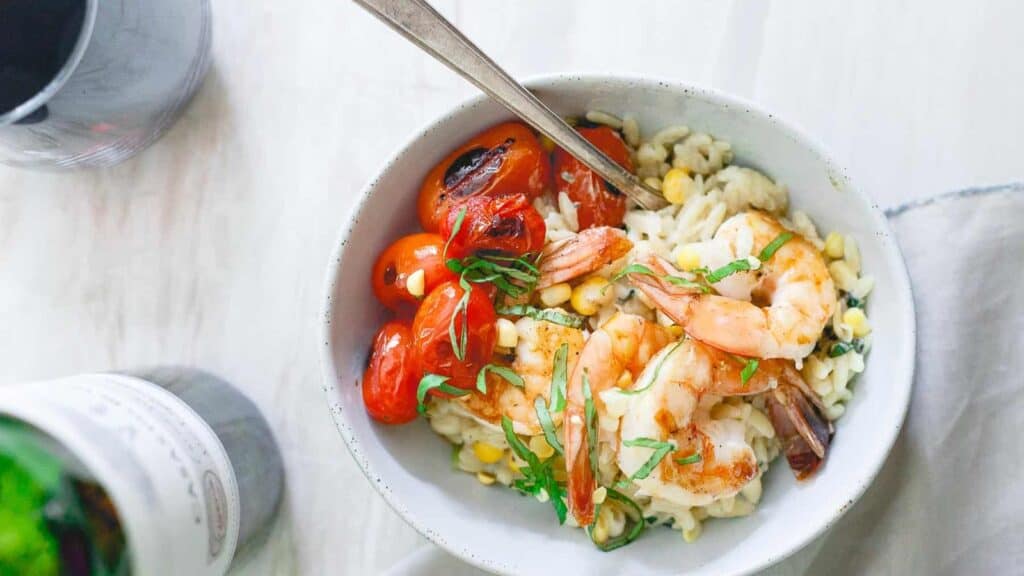 Brown-Butter-Shrimp-with-Parmesan-Basil-Corn-Orzo-2.