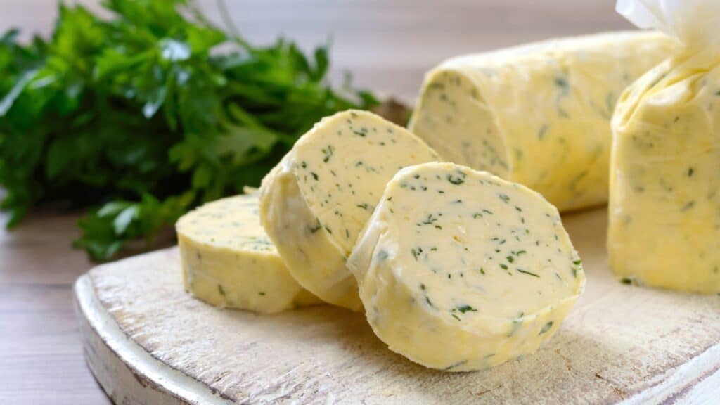 Herb butter. 