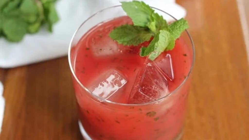 watermelon mint lemonade.