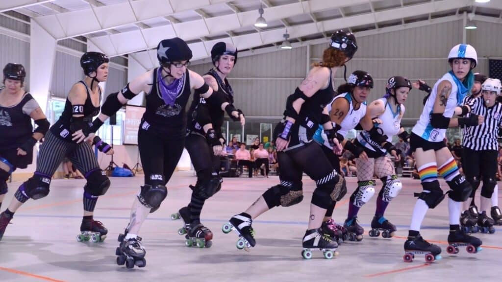 Roller derby.