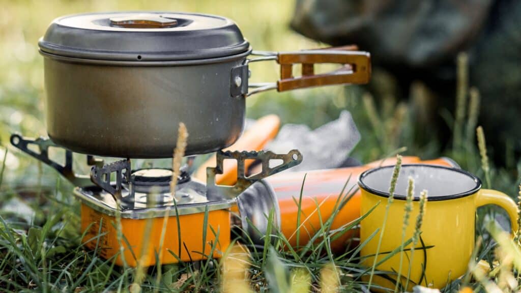 camping stoves. 