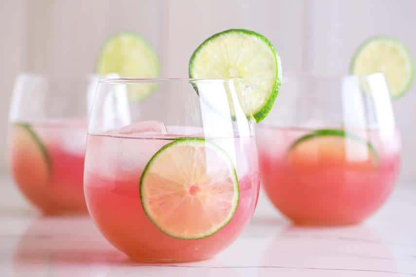 closeup-of-low-FODMAP-Blueberry-Limeade-in-clear-glasses-2