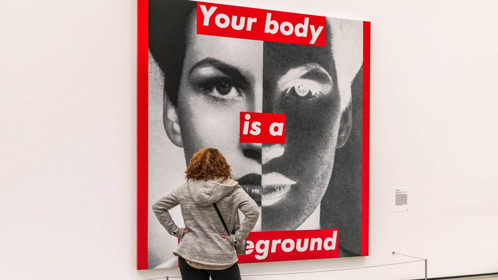 Barbara Kruger. Artist, Museum.