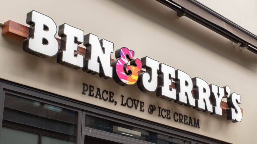 Ben & Jerry's.