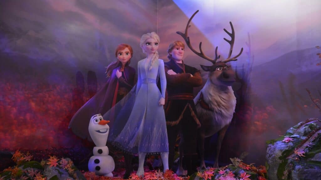 Frozen movie. 