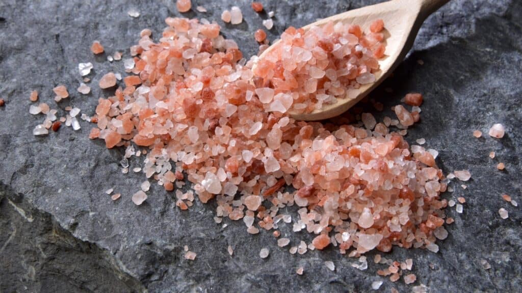 Himalayan Pink Salt. 