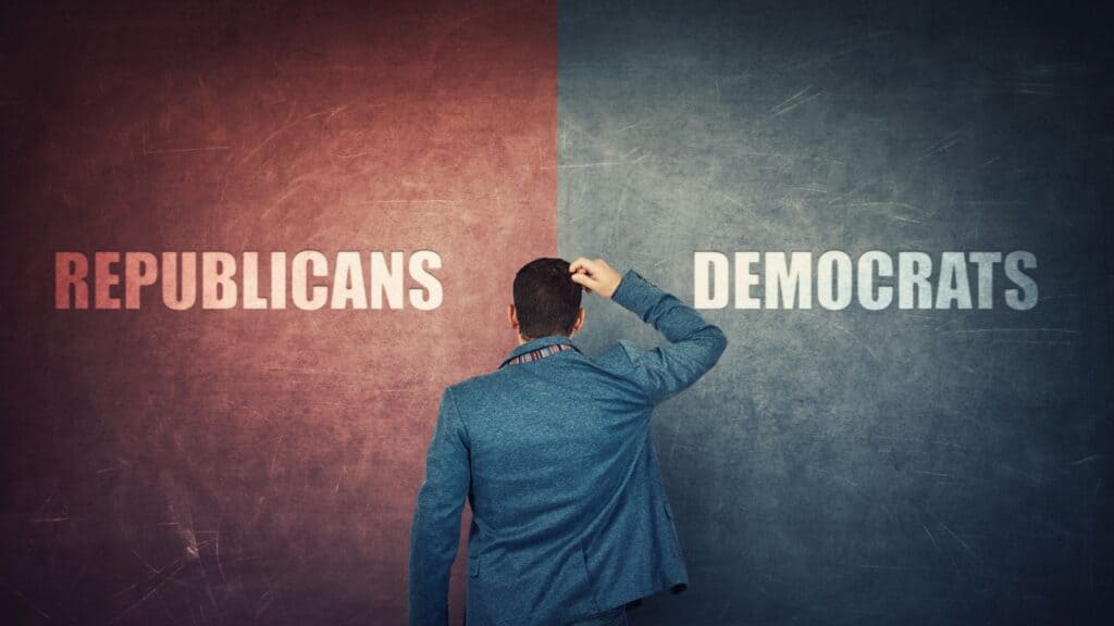 democrats vs republicans.