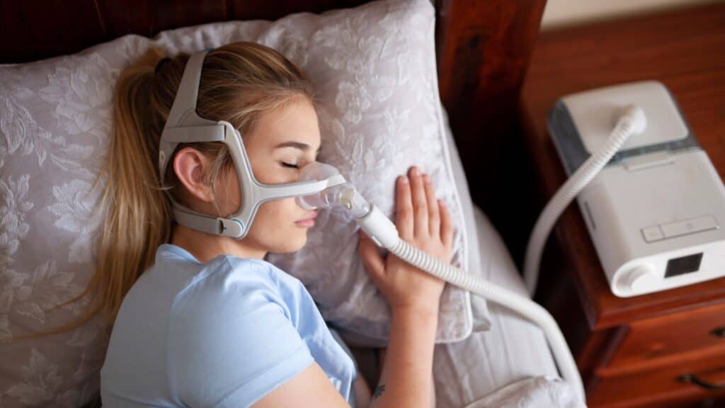 CPAP machine. 