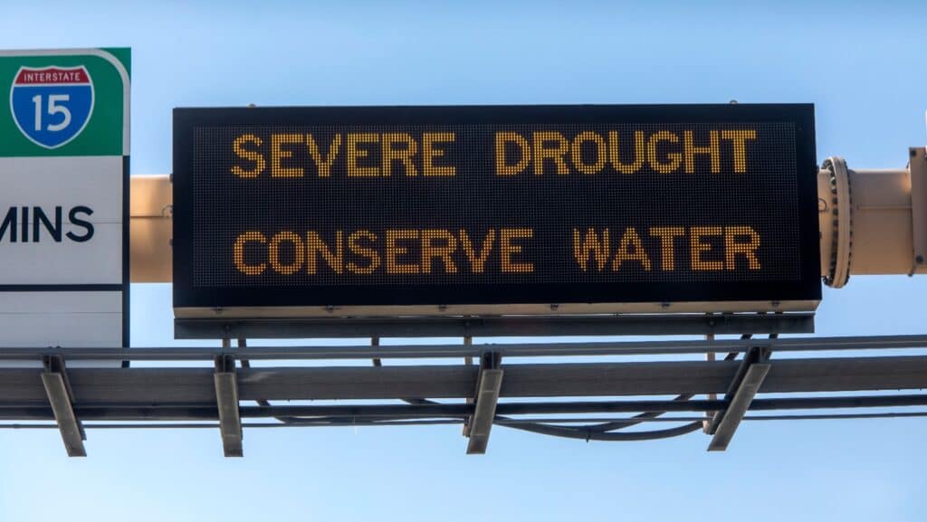 Conserve water.