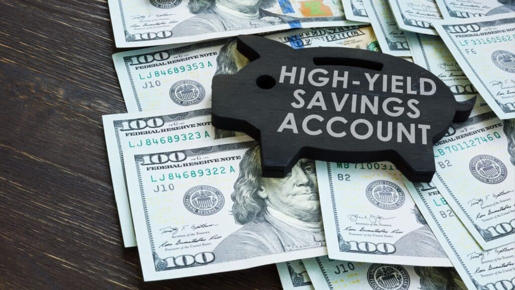 High yield savings account. 